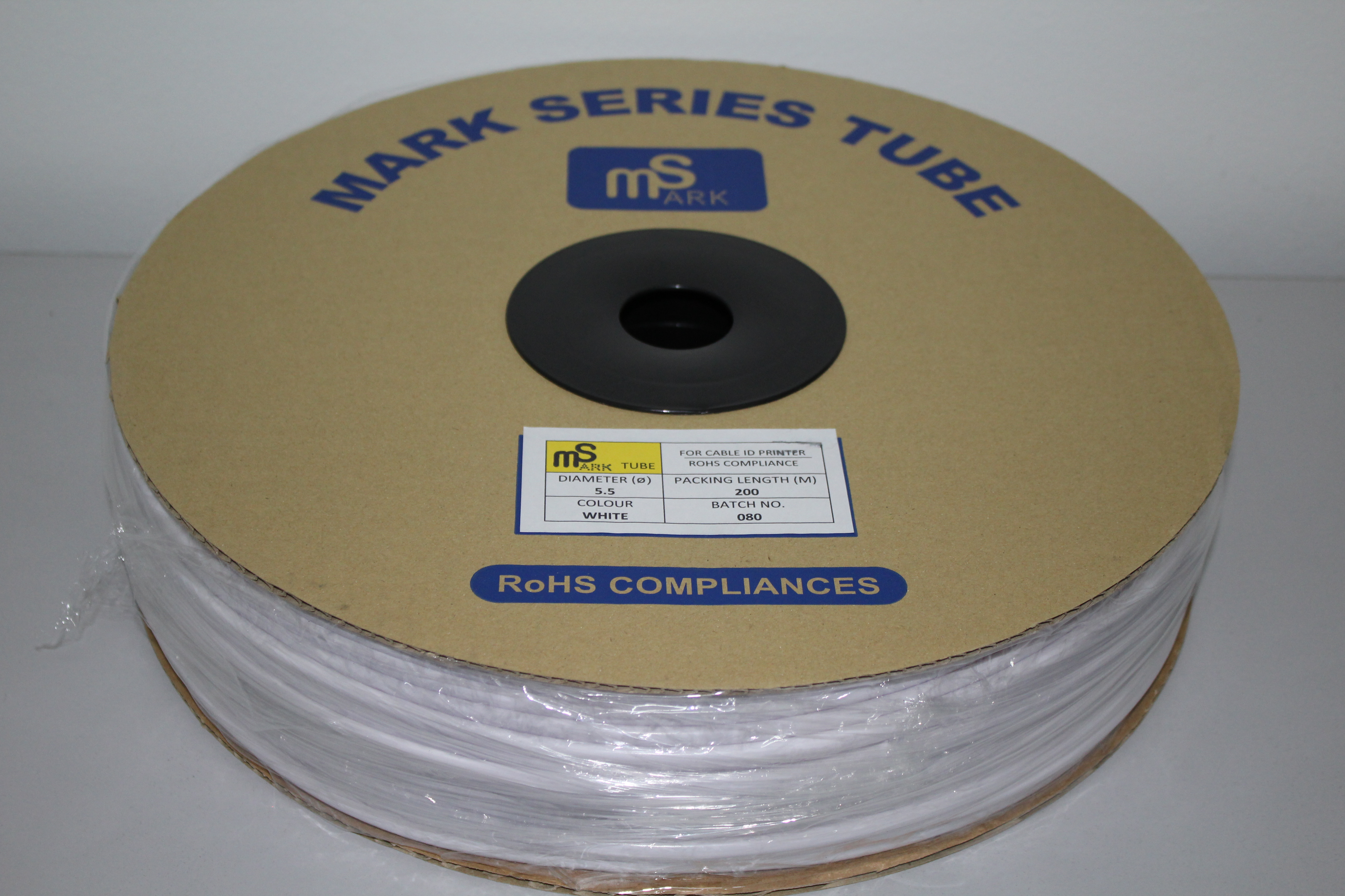 MARKSERIES [MS5520] TUBE WHITE 5.5MMX200M